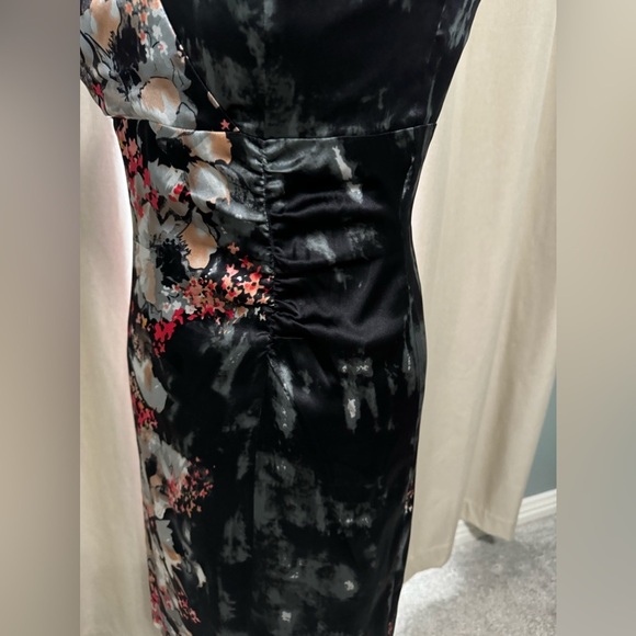 Fully Lined Donna Rocco Silk Dress Size 12 - Picture 4 of 14